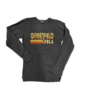 Comfort Colors Greenfield FBLA Long Sleeve Graphic T Shirt Men's Size‎ S